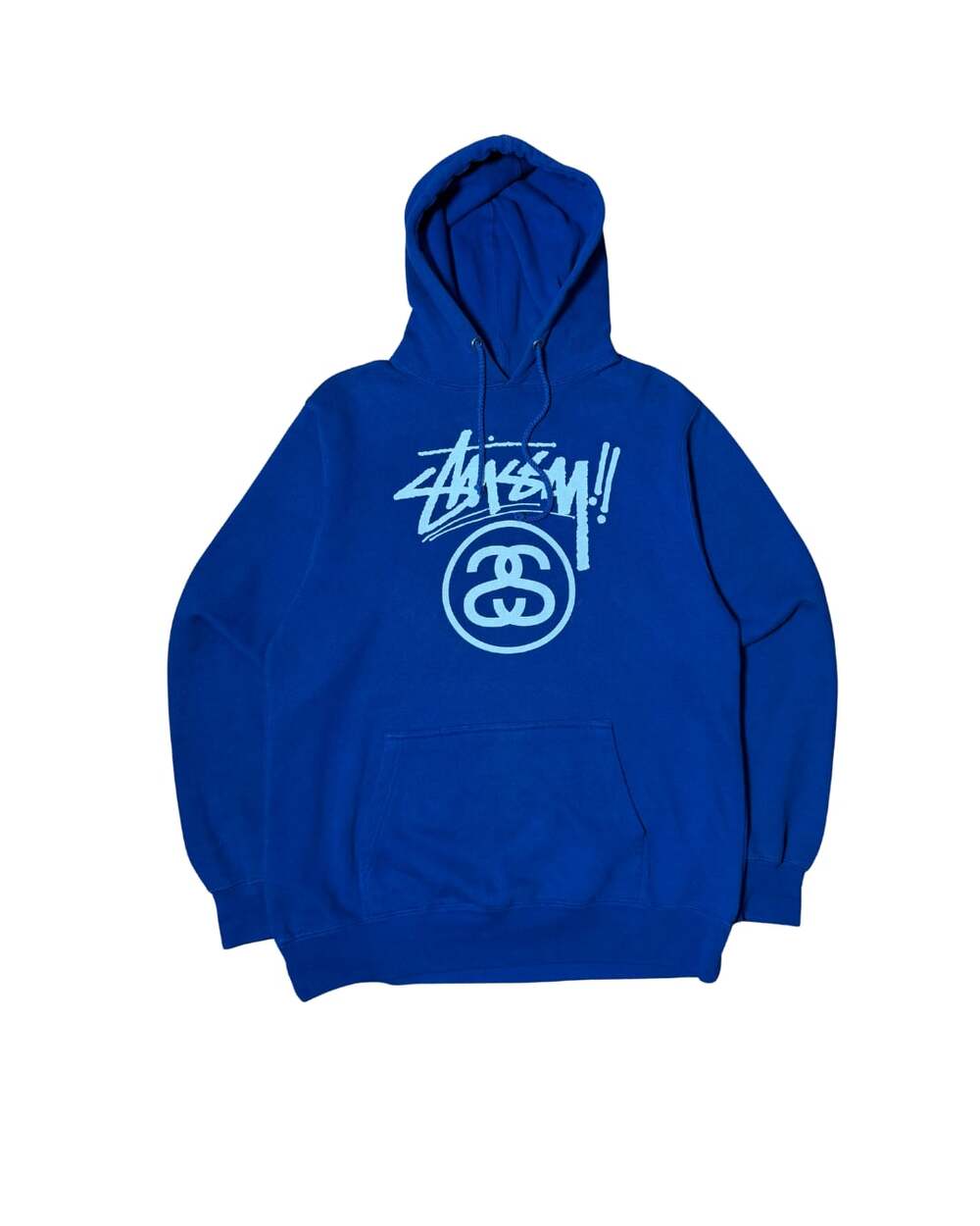 Vintage Stüssy Basic Logo Pullover Hoodie